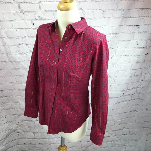 Talbots button down top women’s 4 petite - Picture 1 of 6